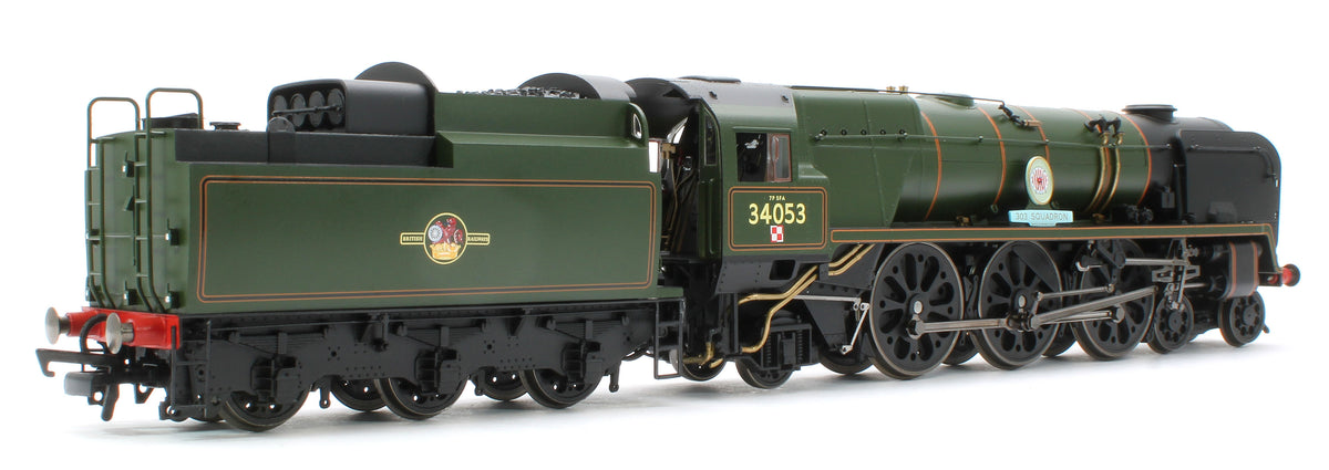 R30485 Rebuilt Battle of Britain 4-6-2 BR Green Late Crest 34053 '303 Squadron' Steam Locomotive