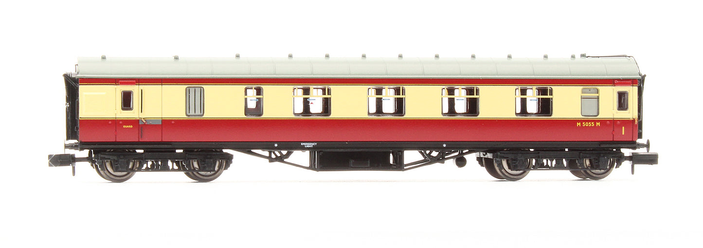 Pre-Owned Stanier Brake First Coach BR Crimson & Cream 'M 5055 M'
