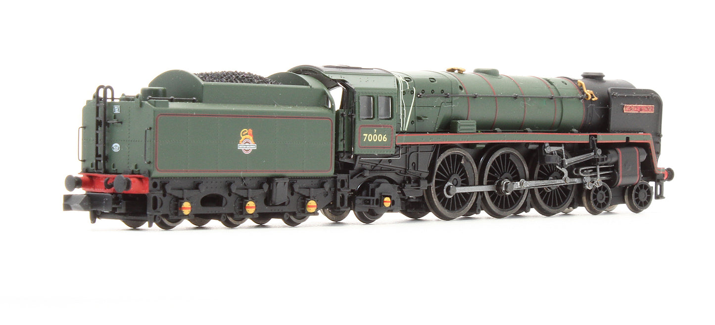 Pre-Owned BR Green 4-6-2 Britannia Class 'Robert Burns' 70006 Steam Locomotive - DCC Fitted