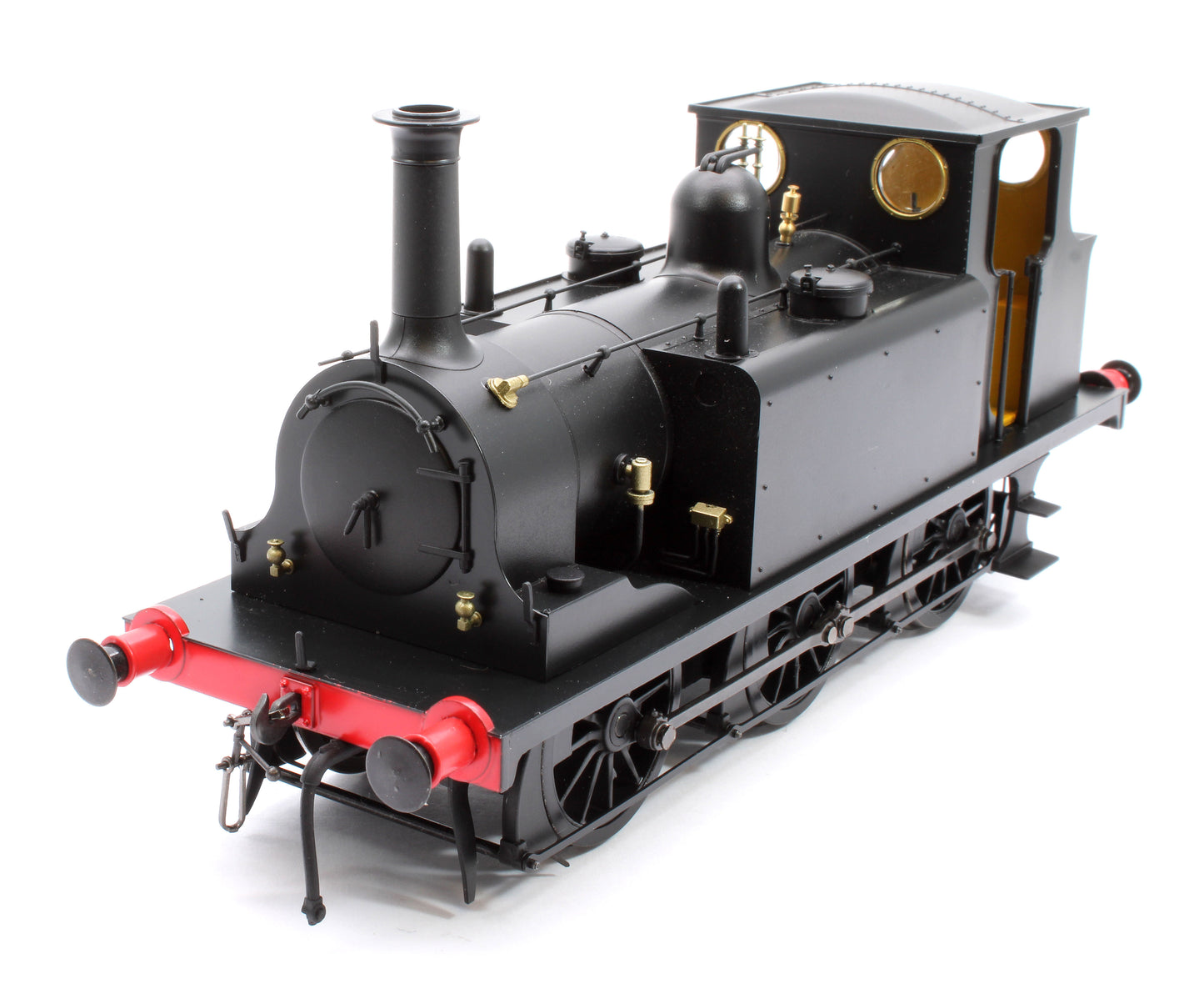 Terrier A1X Plain Black - Steam Tank Locomotive