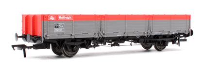 BR ‘Open AB’ OAA Wagon No. 100005, Railfreight red/grey (two red plank)