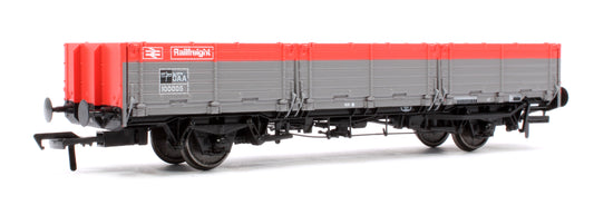 BR ‘Open AB’ OAA Wagon No. 100005, Railfreight red/grey (two red plank)