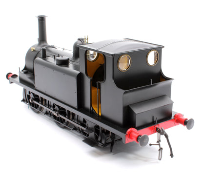 Terrier A1X Plain Black - Steam Tank Locomotive