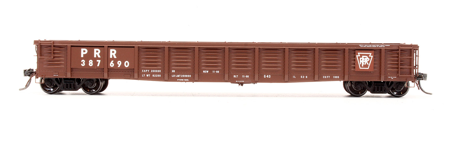 Pre-Owned 17010-03 52' Gondola PRR "Original G43 11-1966" - Road #387690