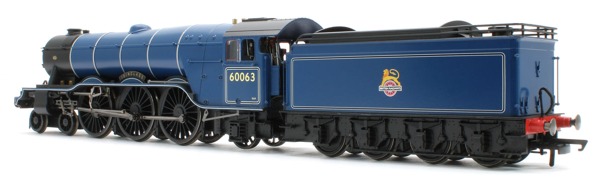 R30476SS Class A3 4-6-2 BR Blue 60063 "Isinglass" Steam Locomotive - DCC Sound & Smoke