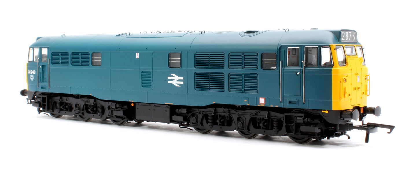 Class 31/1 31248 BR Blue (LU trip cock & tabet catcher recess) Diesel Locomotive