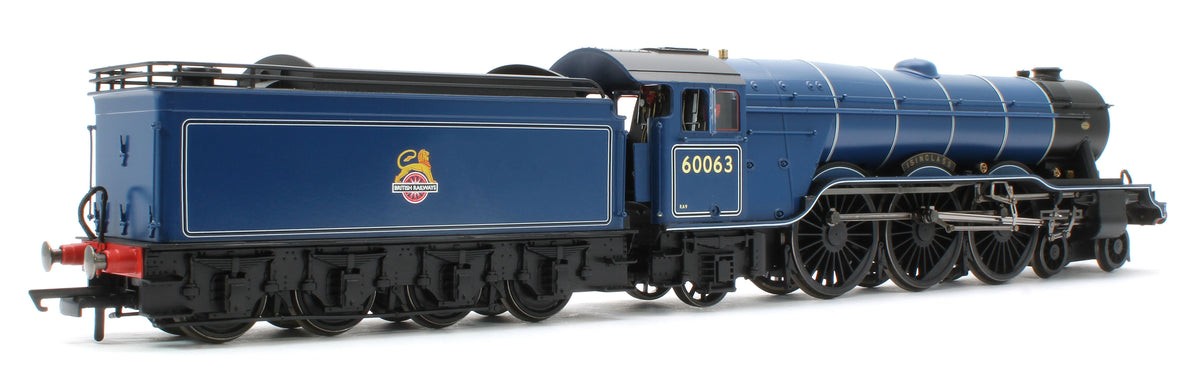 R30476SS Class A3 4-6-2 BR Blue 60063 "Isinglass" Steam Locomotive - DCC Sound & Smoke