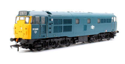 Class 31/1 31248 BR Blue (LU trip cock & tabet catcher recess) Diesel Locomotive