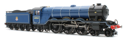 R30476SS Class A3 4-6-2 BR Blue 60063 "Isinglass" Steam Locomotive - DCC Sound & Smoke