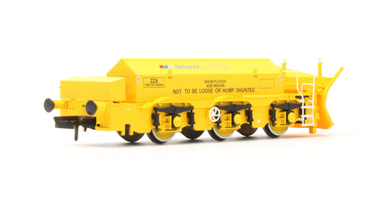 Pre-Owned Beilhack snow plough (ex Class 45) ZZA ADB966098 in BR yellow with NSE Branding