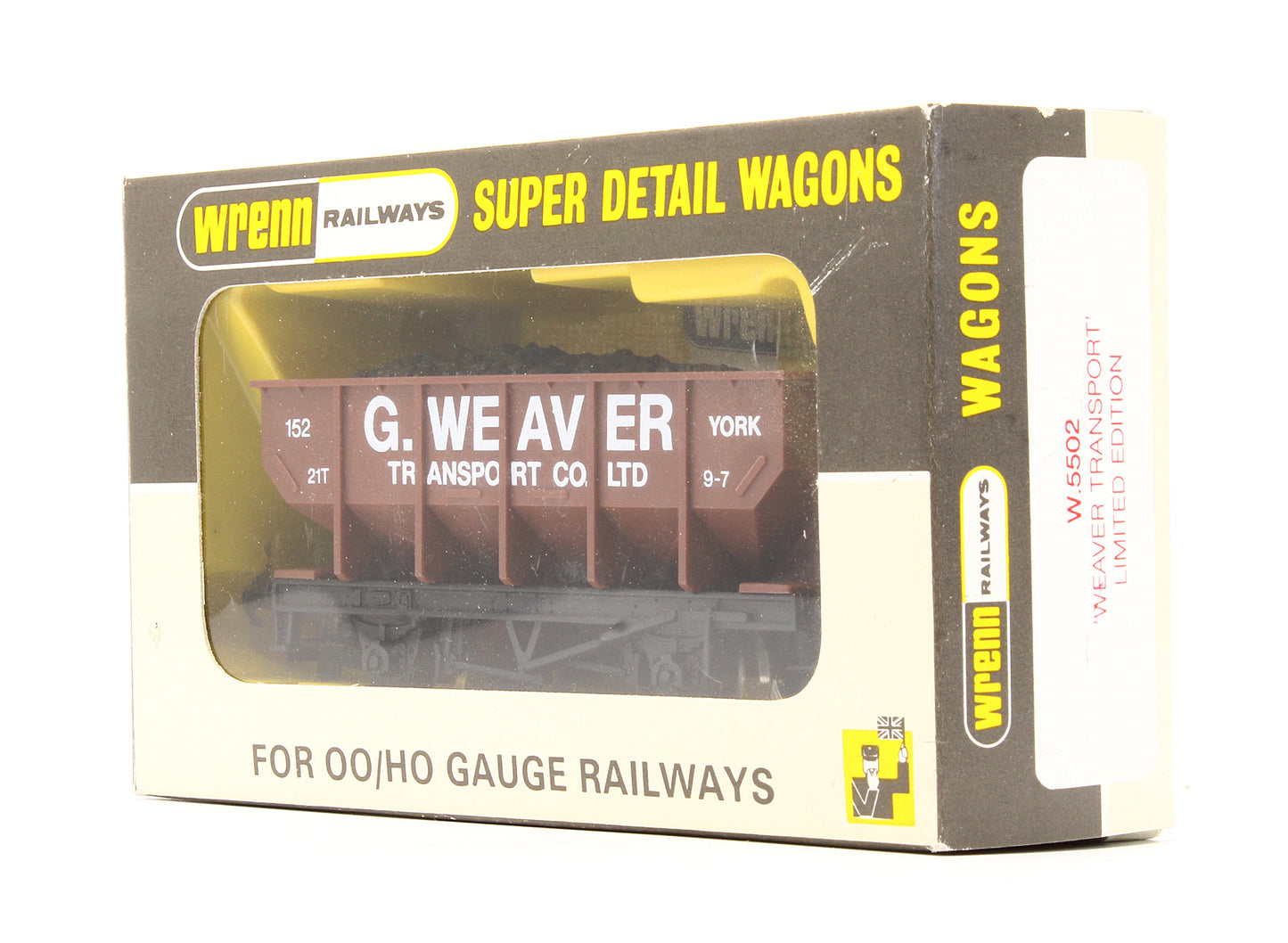 Pre-Owned Hopper W5502 'Weaver Transport' 21T Hopper Wagon No.152 - Limited Edition