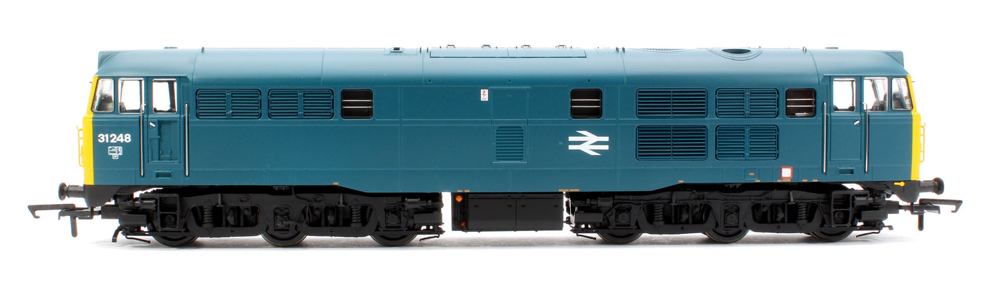 Pre-Owned Class 31/1 31248 BR Blue (LU trip cock & tabet catcher recess) Diesel Locomotive