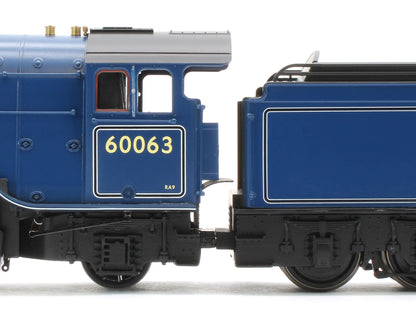 R30476SS Class A3 4-6-2 BR Blue 60063 "Isinglass" Steam Locomotive - DCC Sound & Smoke