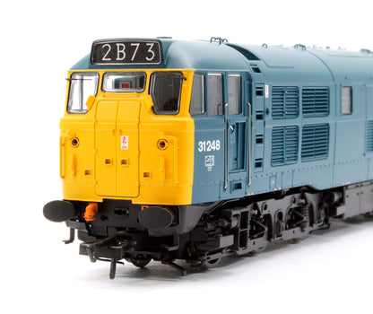 Class 31/1 31248 BR Blue (LU trip cock & tabet catcher recess) Diesel Locomotive