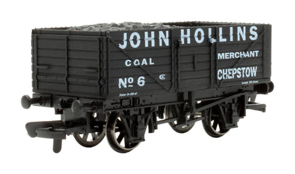 Pre-Owned 10T 7 Plank Wagon John Hollins Coal Merchant 'No. 6' - Limited Edition