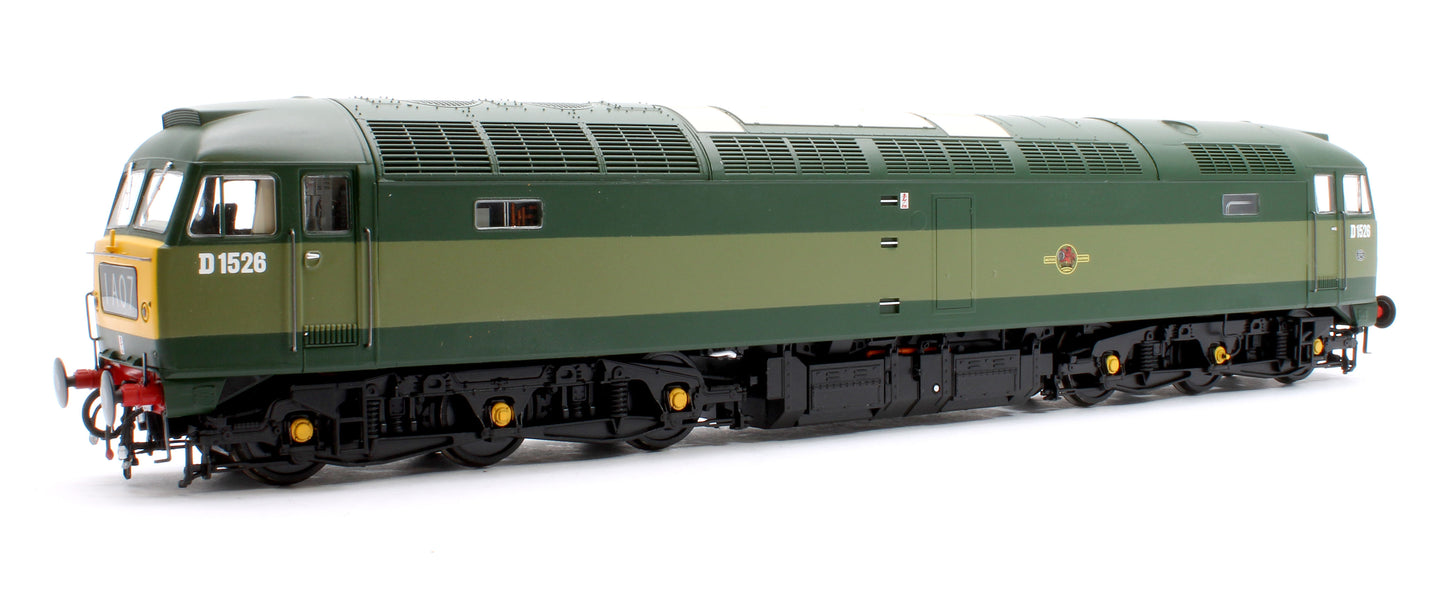 Class 47 D1526 BR two-tone green (small yellow panel) Diesel Locomotive - DCC Sound