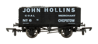 Pre-Owned 10T 7 Plank Wagon John Hollins Coal Merchant 'No. 6' - Limited Edition