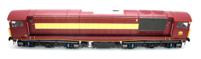 Class 58 EWS Red/Gold Diesel Locomotive