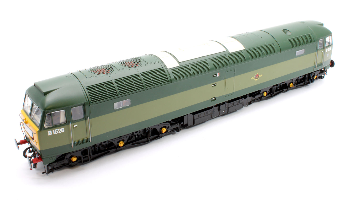 Class 47 D1526 BR two-tone green (small yellow panel) Diesel Locomotive - DCC Sound