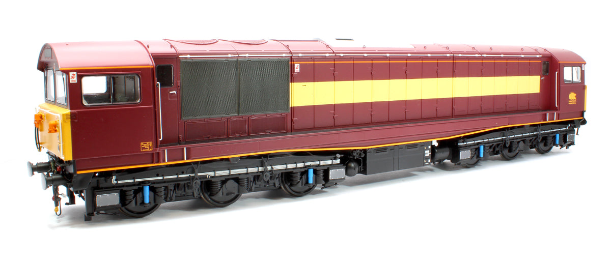 Class 58 EWS Red/Gold Diesel Locomotive