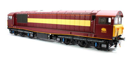 Class 58 EWS Red/Gold Diesel Locomotive