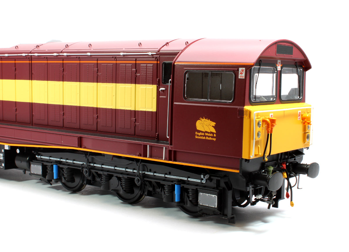 Class 58 EWS Red/Gold Diesel Locomotive