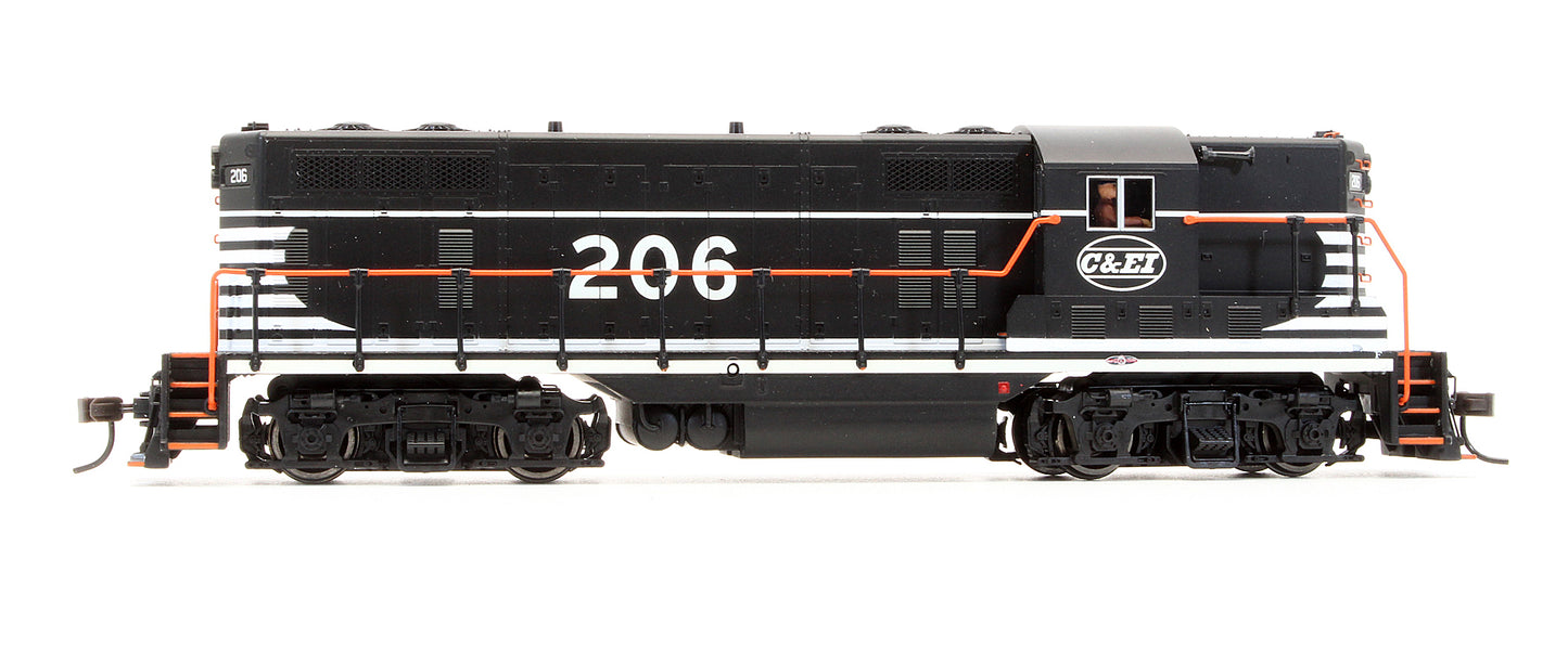 Pre-Owned EMD GP-7 Diesel Locomotive Chicago & Eastern Illinois - Road #206