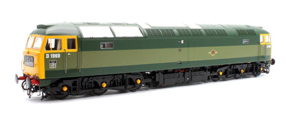 Class 47 D1969 BR two-tone green (full yellow end) Diesel Locomotive - DCC Sound