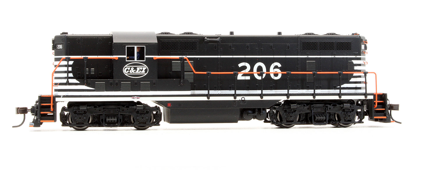 Pre-Owned EMD GP-7 Diesel Locomotive Chicago & Eastern Illinois - Road #206