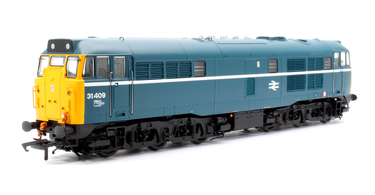 Class 31/4 31409 BR Blue With White Stripe Diesel Locomotive (DCC Sound)