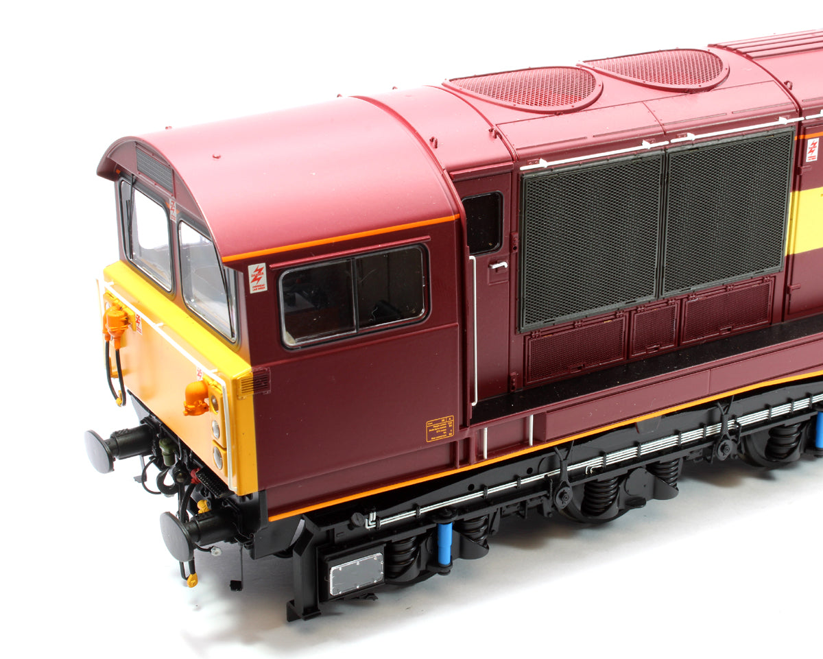 Class 58 EWS Red/Gold Diesel Locomotive