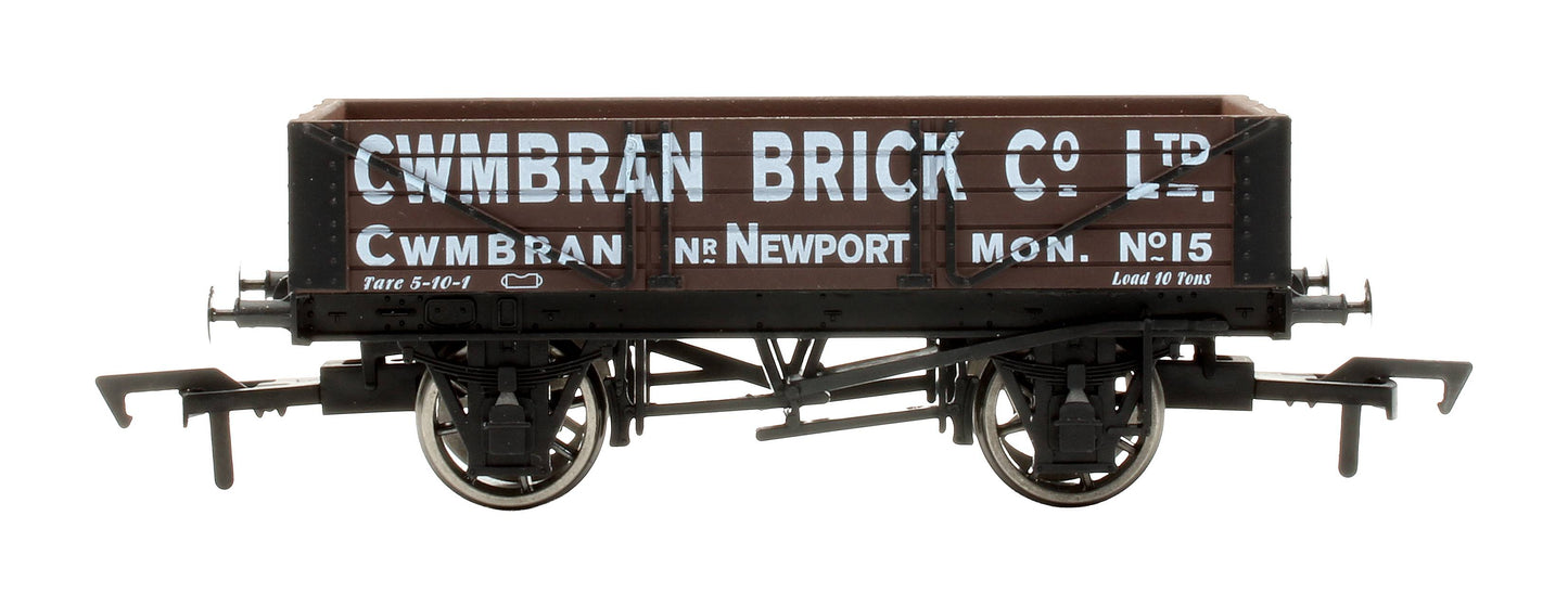 Pre-Owned 10T 4 Plank Wagon Cwmbran Brick Co Ltd 'No. 15' - Limited Edition
