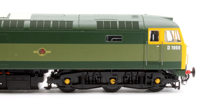 Class 47 D1969 BR two-tone green (full yellow end) Diesel Locomotive - DCC Sound