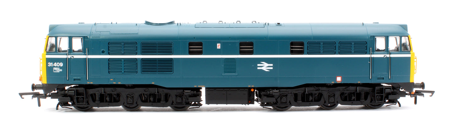Class 31/4 31409 BR Blue With White Stripe Diesel Locomotive