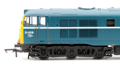 Class 31/4 31409 BR Blue With White Stripe Diesel Locomotive (DCC Sound)