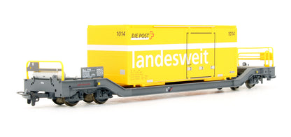 Pre-Owned RhB Sb-v 7716 Container Wagon 'Post'
