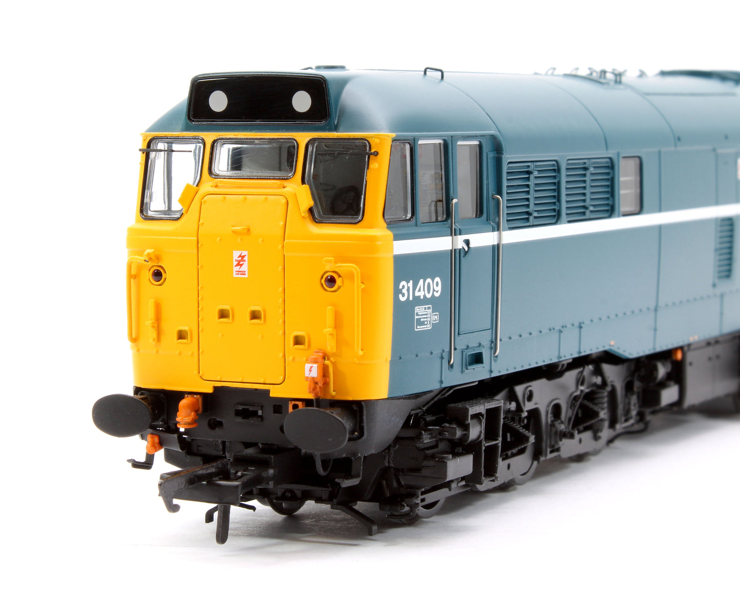 Class 31/4 31409 BR Blue With White Stripe Diesel Locomotive (DCC Sound)