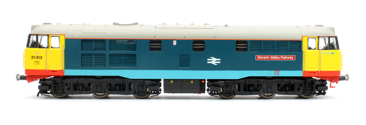 Class 31 31413 'Severn Valley Railway' BR Two-Tone Blue Diesel Locomotive (DCC Sound)