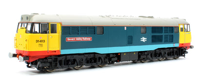 Class 31 31413 'Severn Valley Railway' BR Two-Tone Blue Diesel Locomotive