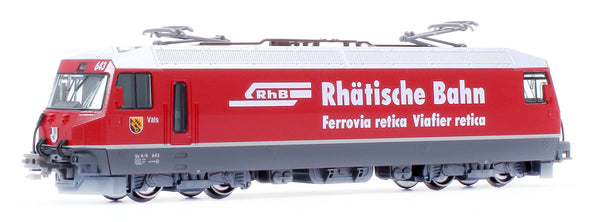 Kato 3101-7 438839 RhB Ge4/4 III 643 Electric Locomotive VI – Rails