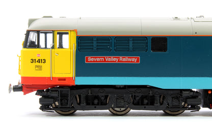 Class 31 31413 'Severn Valley Railway' BR Two-Tone Blue Diesel Locomotive