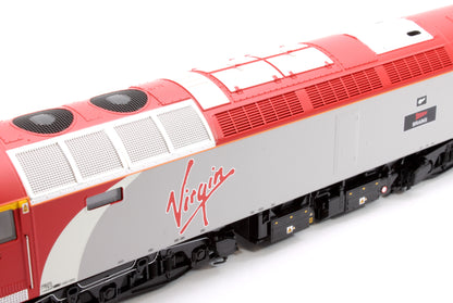 Class 57 Virgin Silver/Red 57309 Brains Diesel Locomotive