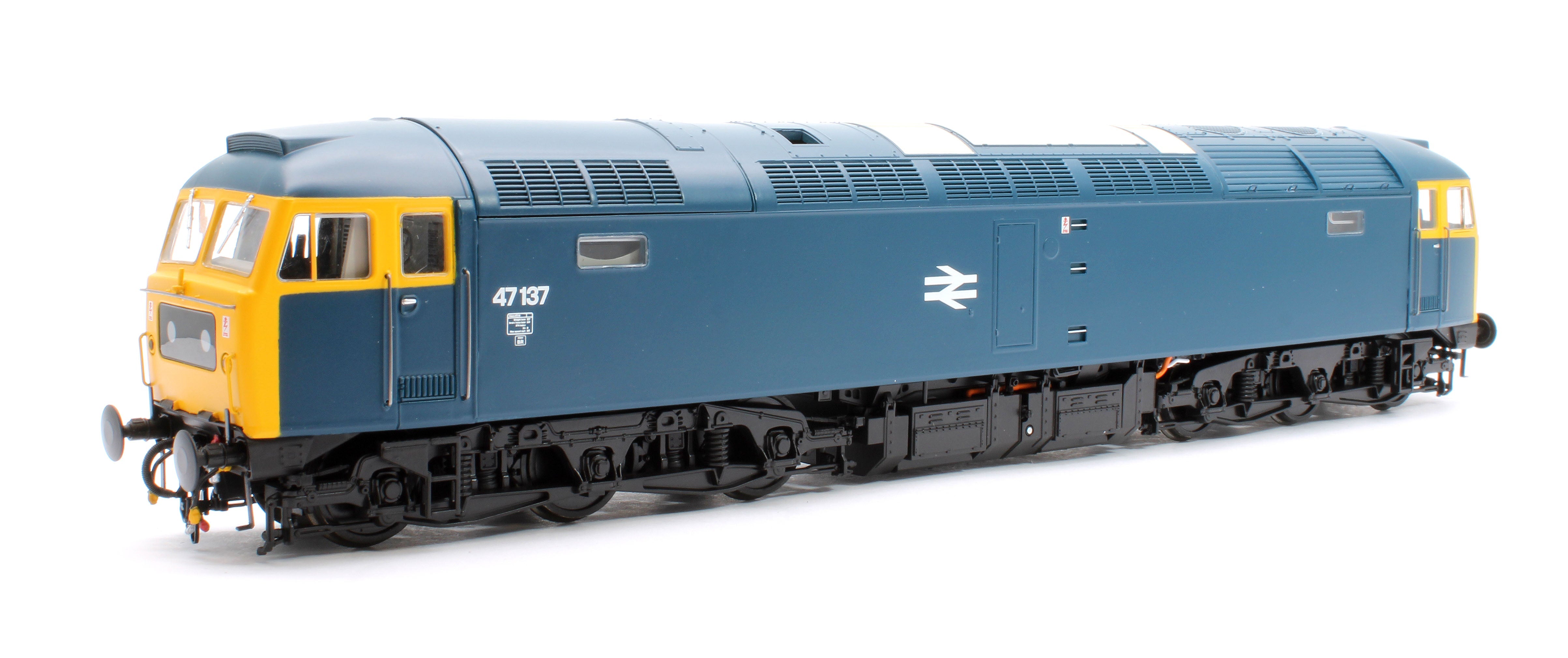 Heljan Pre-Owned 47123 Class 47 137 BR Blue (glazed headcode – Rails