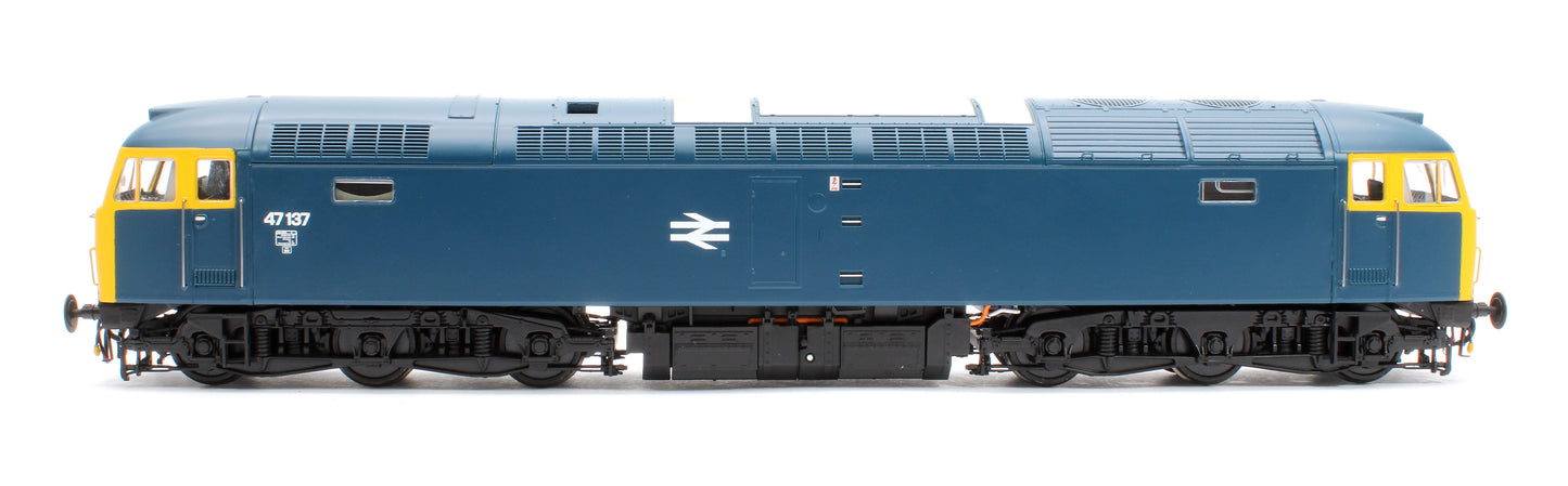 Pre-Owned 47123 Class 47 137 BR Blue (glazed headcode panel) Diesel Locomotive - DCC Sound