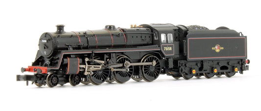 Pre-Owned BR Black Standard Class 5MT 73158 Late Crest Steam Locomotive - DCC Fitted