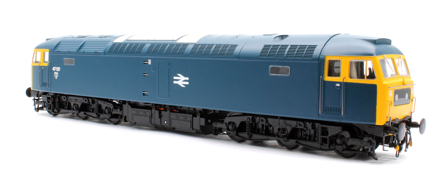 Pre-Owned Class 47 137 BR Blue (glazed headcode panel) Diesel Locomotive