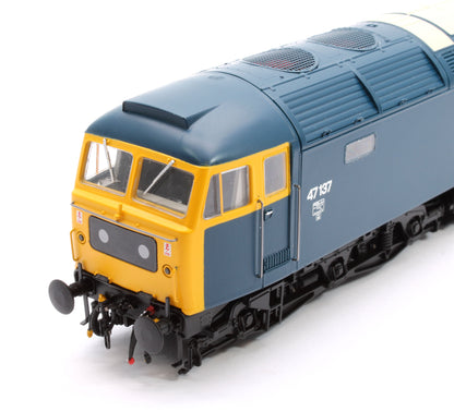 Pre-Owned 47123 Class 47 137 BR Blue (glazed headcode panel) Diesel Locomotive - DCC Sound