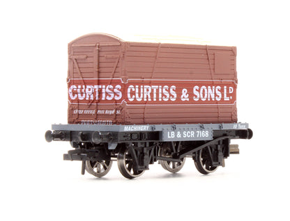Pre-Owned 4F-037-108 LB&SCR Flat Wagon With 'Curtiss & Sons Ltd' Container
