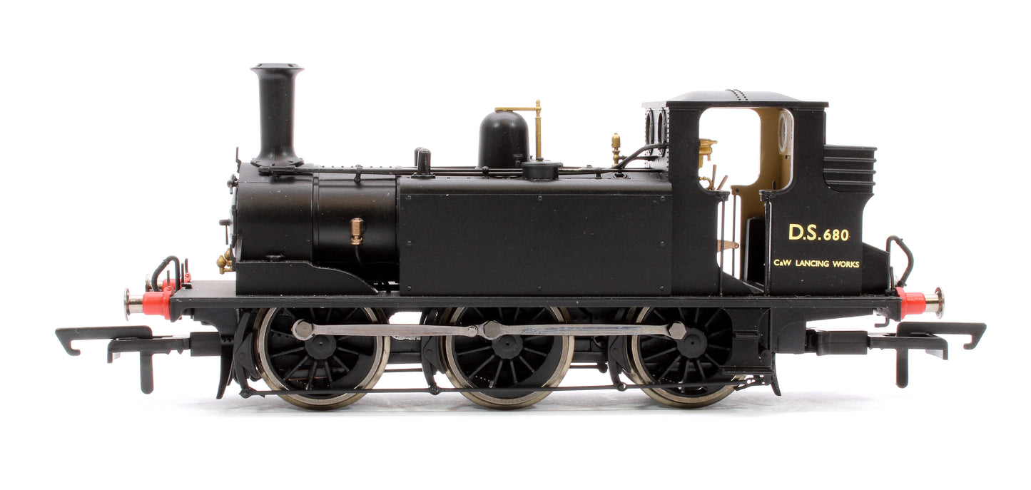 Class A1 'Terrier' 0-6-0T D.S.680 in BR Departmental Black Steam Locomotive