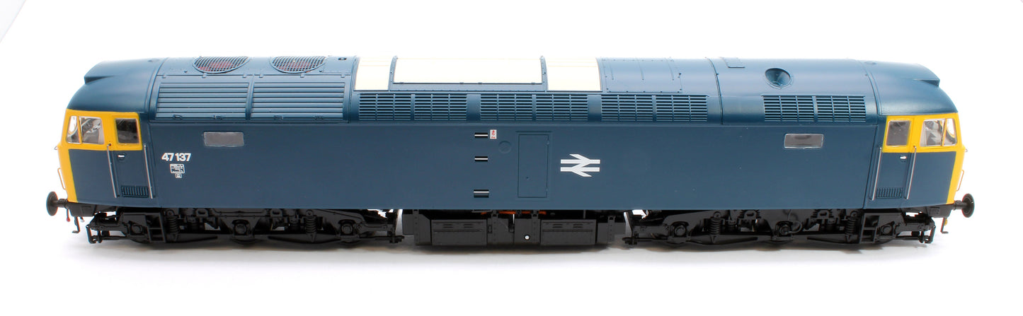 Pre-Owned Class 47 137 BR Blue (glazed headcode panel) Diesel Locomotive